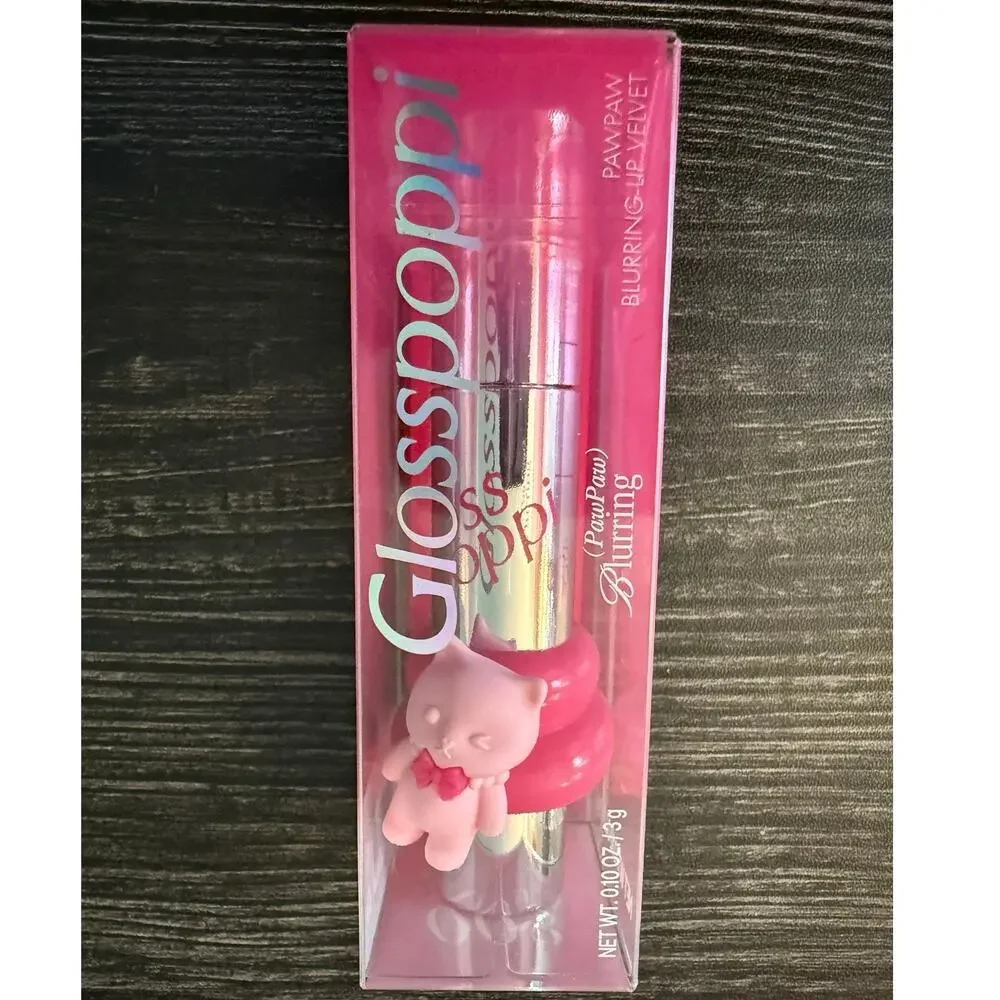 NIB GLOSSPOPPI PawPaw Blurring Lip Velvet in the shade 003 Lynx.